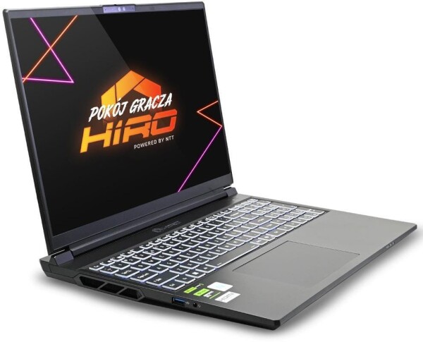 Hiro Notebook gamingowy HIRO EX16 16'' QHD+, 240Hz, Ultra 7 255HX, RTX 5070Ti 12GB, 32GB RAM, 1TB SSD, W11H