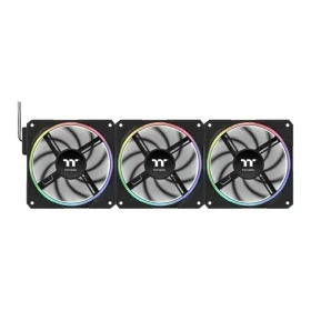 Thermaltake TS 120 EX RGB čierna / Ventilátor / 120 mm / FDB / 2000 RPM / 27,3 dB / 3 ks (CL-F206-PL12SW-A)