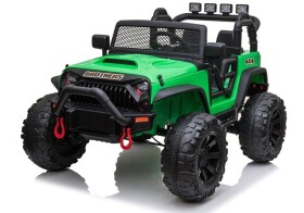 Mamido Elektrické autíčko Jeep Brothers zelené 24V 2x200W