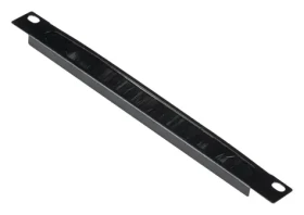 Equip EZMB-10-B čierna / Kefová lišta / 10" / 1U / kov / RAL9005 (EZMB-10-B)