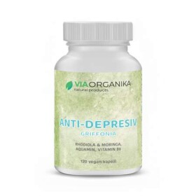 VIA ORGANIKA Moringa caribic anti-depressiv 120 kapsúl