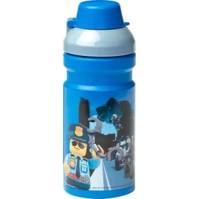 Lego City fľaša na pitie - modrá / 390 ml / od 3 rokov (6040561735)