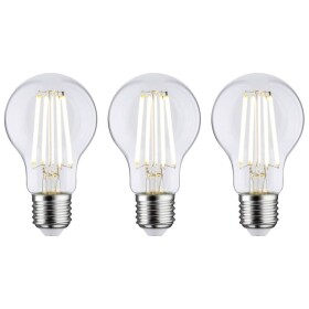 Paulmann 29132 LED En.trieda 2021 A (A - G) E27 4 W teplá biela (Ø x v) 60 mm x 105 mm 3 ks; 29132