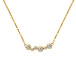 Hot Diamonds Pozlátený náhrdelník s diamantom Gemstone DN213
