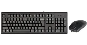 A4Tech KM-72620D čierna / Set klávesnice a myši / Drôtový / USB / QWERTY (A4TKLA43774)