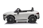 Mamido Mamido Elektrické autíčko Mercedes AMG SL63 4x200W 24V biele EVA, ECO koža