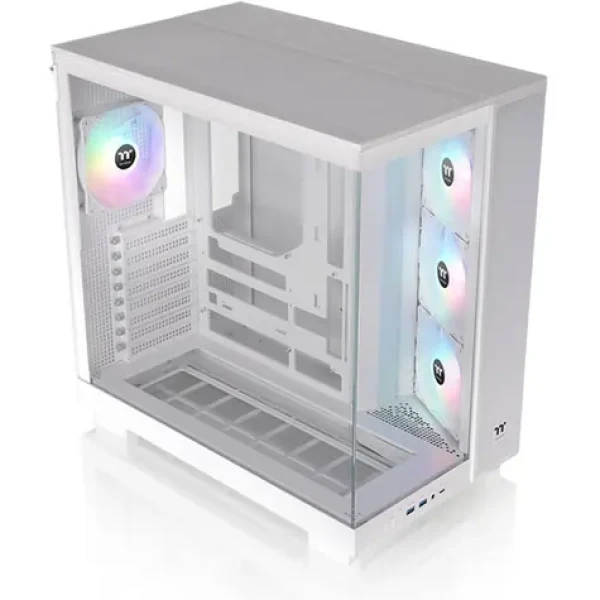 Thermaltake View 380 XL TG ARGB biela / ATX / 2x USB-A 3.2 / 1x USB-C / 4x120mm / bez zdroja / priehľadná bočnica (CA-11E-00M6WN-00)