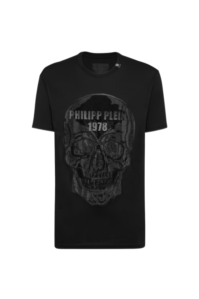 Philipp Plein MTK5231 PJY002N tričko čierne