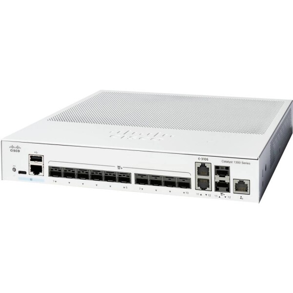 Cisco CISCO Catalyst C1300-12XS 12-Port Switch sieťový switch 1 / 10 GBit/s; C1300-12XS