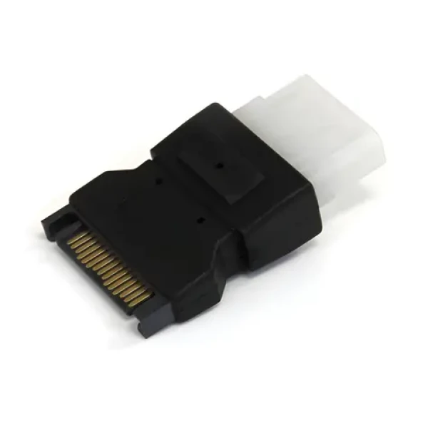 StarTech Napájací adaptér SATA - LP4 čierna / Adaptér / SATA 15-pin LP4 4-pin (LP4SATAFM)