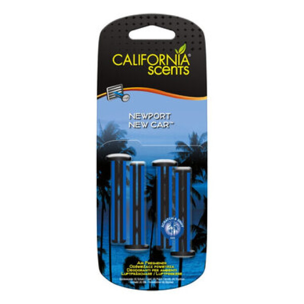 California Scents Vent Stick Newport / Vôňa do auta / Nové auto / až 14 dní (7638900852653)