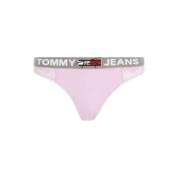 Dámske džínsové nohavičky s čipkou UW0UW03539-VOZ - Tommy Hilfiger L