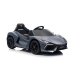 Mamido Detské elektrické autíčko Lamborghini Revuelto šedé