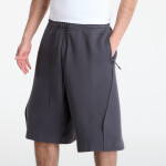 Mikina Nike Tech Men's Oversized Fleece Shorts Anthracite/ Black XXL