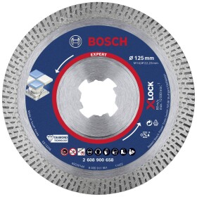 Bosch Accessories 2608900658 EXPERT HardCeramic X-LOCK diamantový rezný kotúč Priemer 125 mm Ø otvoru 22.23 mm kámen, betón, cihla 1 ks; 2608900658