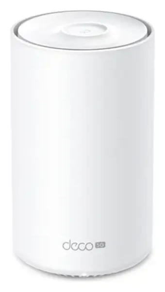 TP-LINK Deco X10-5G (1-pack) biela / WiFi 6 systém MESH AX1500 / 5G / 2.4GHz - 300Mbps / 5GHz - 1201Mbps / 3x GLAN (Deco X10-5G(1-pack))