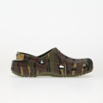 Tenisky Crocs Classic Camouflage Clog Army Green/Multi EUR 43-44