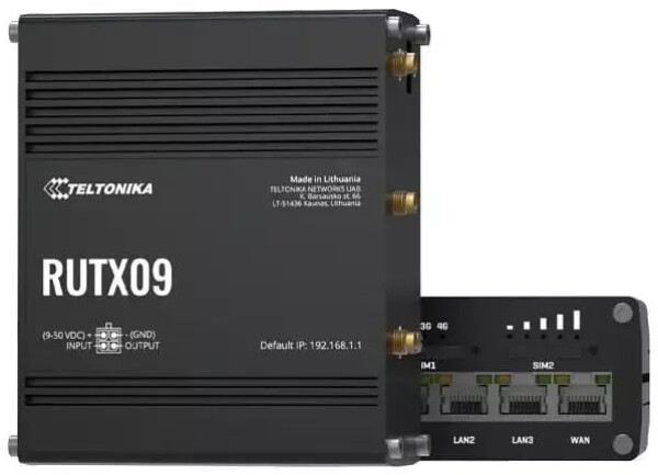 Teltonika RUTX09 (EU) LTE CAT6 RUGGED