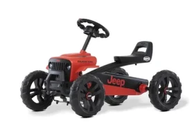 BERG Buzzy Šliapací motokára Jeep Rubicon červeno-čierny