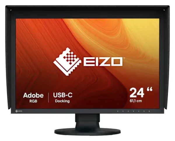 24.1" Eizo CG2400S čierna / Monitor / IPS / 1920 x 1200 / 16:10 / USB-C / KVM (CG2400S)