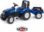 Falk FALK Šlapací traktor New Holland T8 s vlečkou FA-3090B