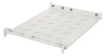 Intellinet 713726 biela / Polica pre RACK 19" / hĺbka 350-550 mm / 1U / nosnosť 20 kg (713726)