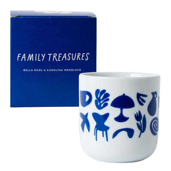 Bella Rose Porcelánový hrnček Family Treasures no. 2 / 270 ml