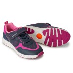 Dievčenské tenisky ELASTICOS Azul/Fuscia, Biomeanics, 241271-C600, tmavomodrá - 31