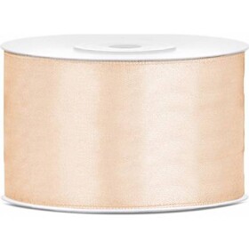 Krémová stuha 38 mm x 25 m - PartyDeco - PartyDeco