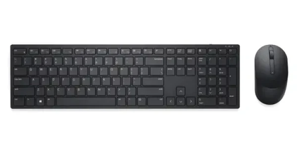 DELL KM5221W US Int čierna / Set bezdrôtovej klávesnice a myši / US International layout / USB prijímač 2.4GHz (0KW2K)