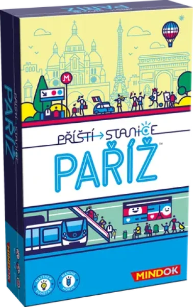 Mindok rodinná hra Budúca stanica Paríž