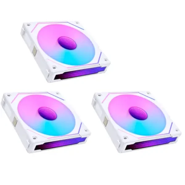 Lian Li UNI FAN SL-INF 120 biela / ARGB / 3ks / 120mm / 2100rpm / 32 dB / 50 CFM / 4 pin (GABU-532)