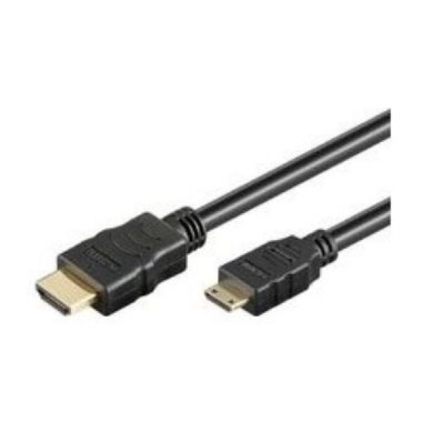 PremiumCord Kábel HDMI A - HDMI mini C, 1m (kphdmac1)