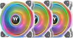 Thermaltake Riing Quad 14 RGB 3-pack + Hub biele (CL-F101-PL14SW-A)
