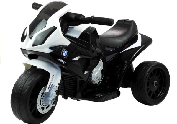 Mamido Detská elektrická motorka BMW S1000RR trojkolka čierna
