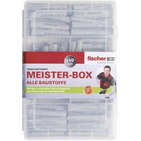 Fischer Meister-Box UX/UX R súprava hmoždiniek 513893 110 dielov; 513893
