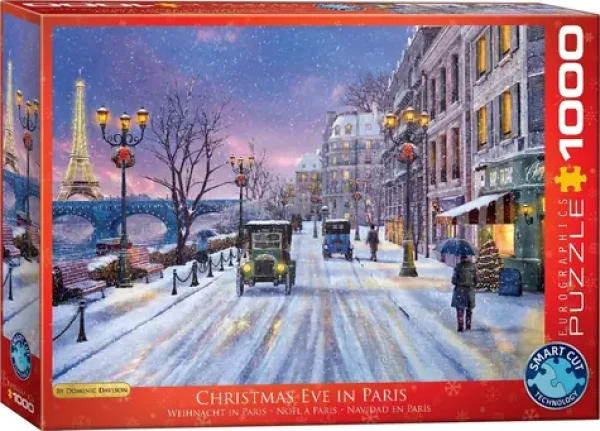 EUROGRAPHICS Puzzle Štedrý večer v Paríži