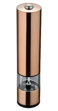 Bergner Elektrický mlynček na soľ a korenie Copper / Mlynček na korenie / výška 22 cm / elektrický (BG-48522-CP)