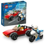 LEGO® City 60392 Naháňačka auta s policajnou motorkou