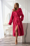 DÁMSKY DLHÝ ŽUPAN 2554 Raspberry L