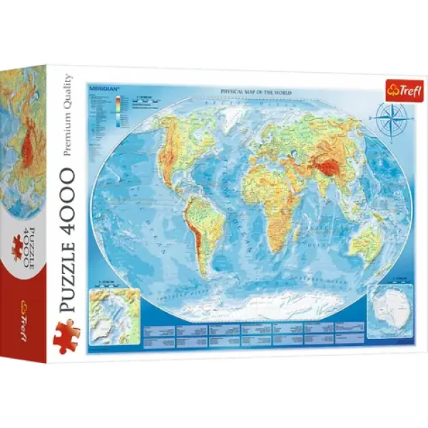 Trefl - Puzzle - Veľká mapa sveta