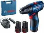 Bosch GSR 120-LI 12 V 2 x akumulator 2 Ah (06019G8000)