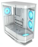 COUGAR FV270 biela / PC skriňa / Midi Tower / E-ATX / ATX / ARGB / tvrdené sklo / bez zdroja (CGR-58M6W-RGB)