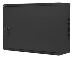 Lanberg WAF1 čierna / Nástenný rozvádzač / 19" / 4U+3U / 540×200 mm / nízkoprofilový / vopred zmontovaný (WAF1-5203-04-00B)