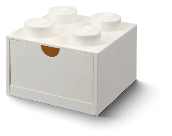 Room Copenhagen Úložná zásuvka Lego 4 biela / Úložný box / 158 x 113 x 158 mm (40201735)