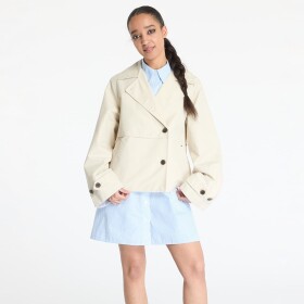 Bunda Tommy Jeans Short Trench Jacket Beige S