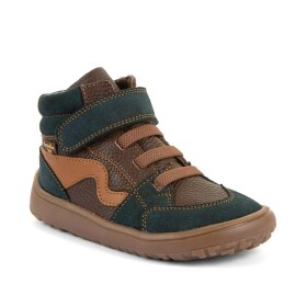 Chlapčenské celoročné členkové barefoot topánky TEX GO BROWN+ Froddo G3110265-17 - 34