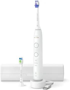 Philips Sonicare 6500 HX7410/02 biela / Sonická elektrická zubná kefka / Bluetooth / výdrž batérie 504 h (881741002020)
