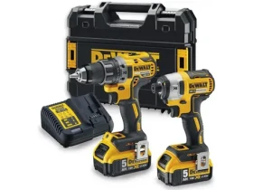 DeWalt DCK268P2T / Sada Aku náradie vŕtačka DCD791 | Rázový uťahovák DCF887 / 2x18V / 2x5.0Ah (DCK268P2T)
