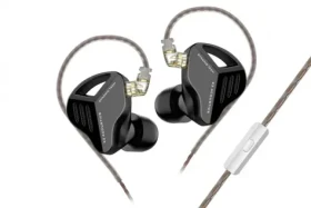 KZ ZVX Slúchadlá s mikrofónom (Black) (6970493062684)